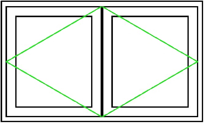 1150 Butterfly Casement