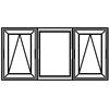 1450SR Simulated Slider-SR-20 Head and Sill