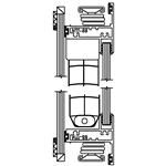 Dual Glazed Hinged Blind Sash