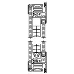 5-8" Hinged Blind Sash