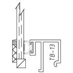 1/4" Glass with TB-13