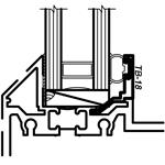 1" Glass with TB-18 