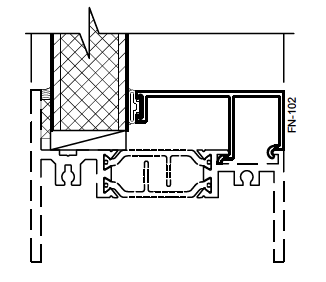 1" Glazing Bead Panel FN-102