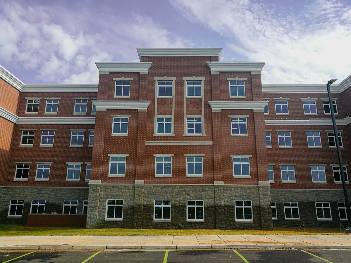 Great Crossing High School using Winco’s 3410 sliding window series. 