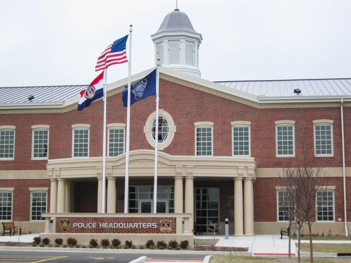 Manchester Police Department using Winco's 1450S windows.