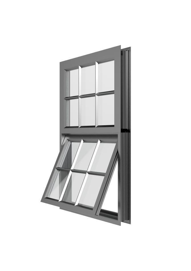 Rendering of a Hung Replica Window