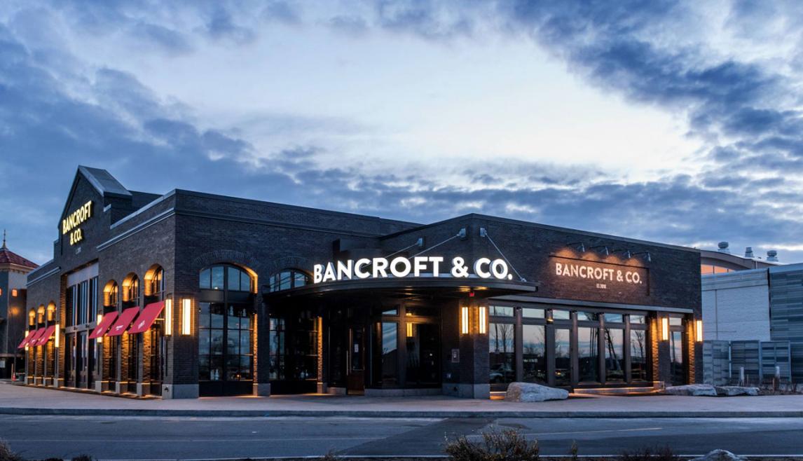 Winco's 3250 Contemporary window give a modern and luxurious setting at The Bancroft & CO.