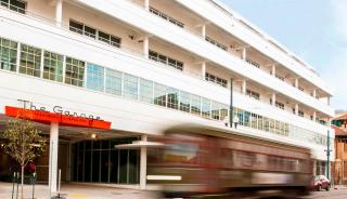 WINCO’s 3250 series Steel Replica windows were installed side-by-side around The Garage’s entire second floor